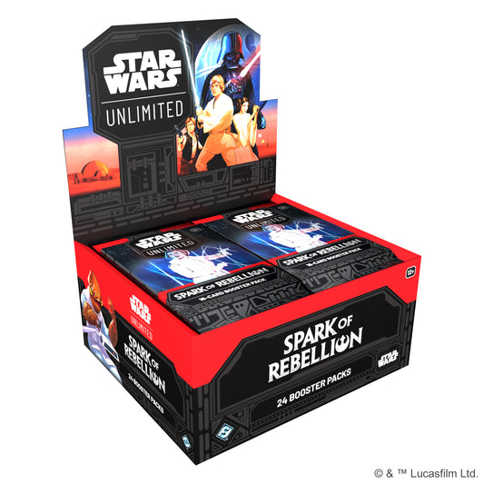 Star Wars: Unlimited - Spark of Rebellion Booster Display (Pre Order - April Restock)