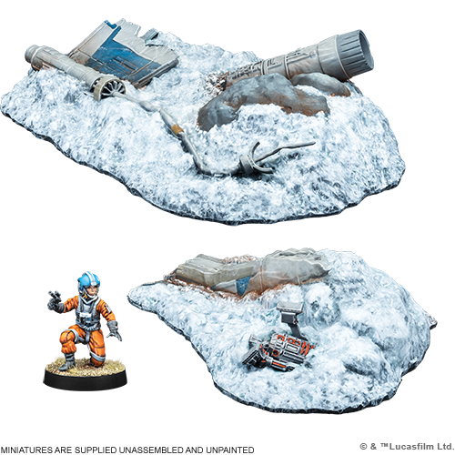 Star Wars: Legion - Crashed X-wing Battlefield Expansion