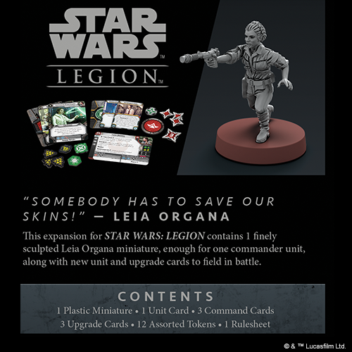 Star Wars: Legion - Leia Organa Commander Expansion