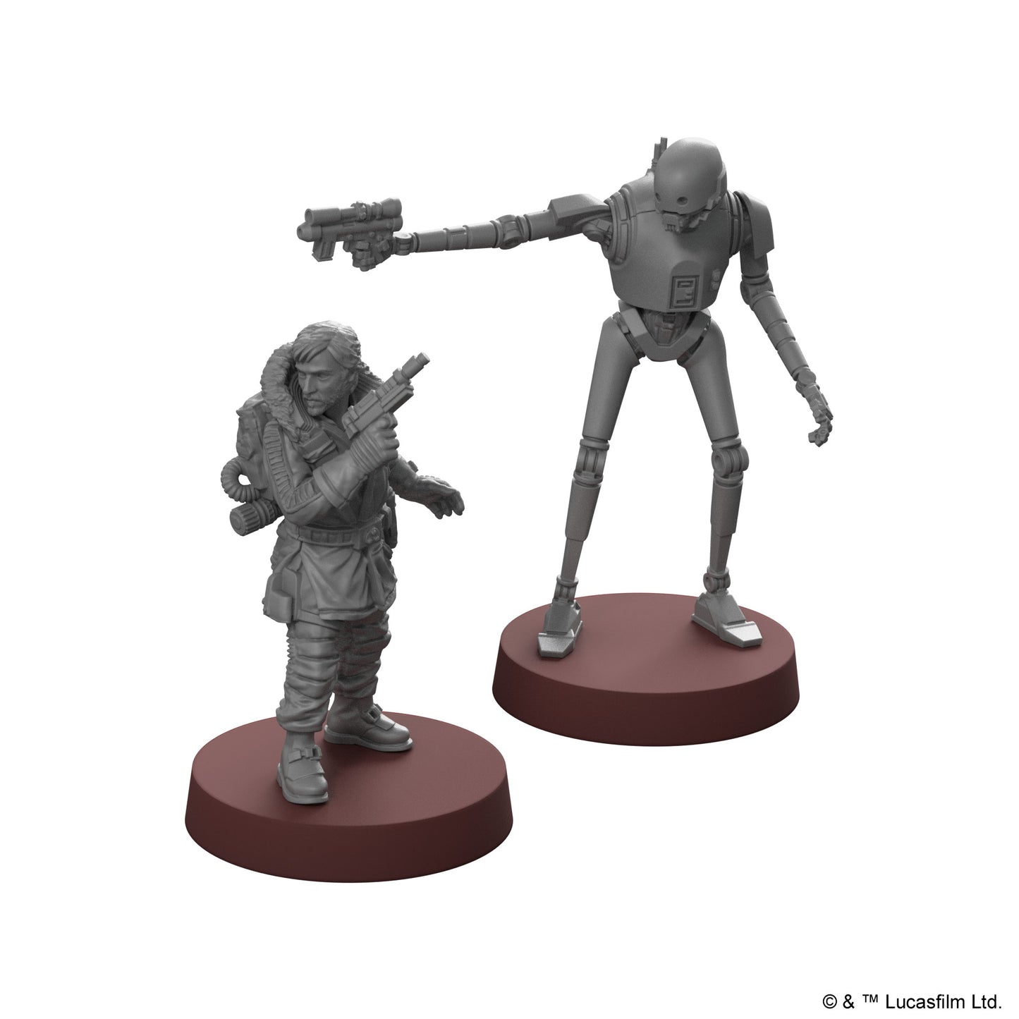 Star Wars: Legion - Cassian Andor and K-2SO