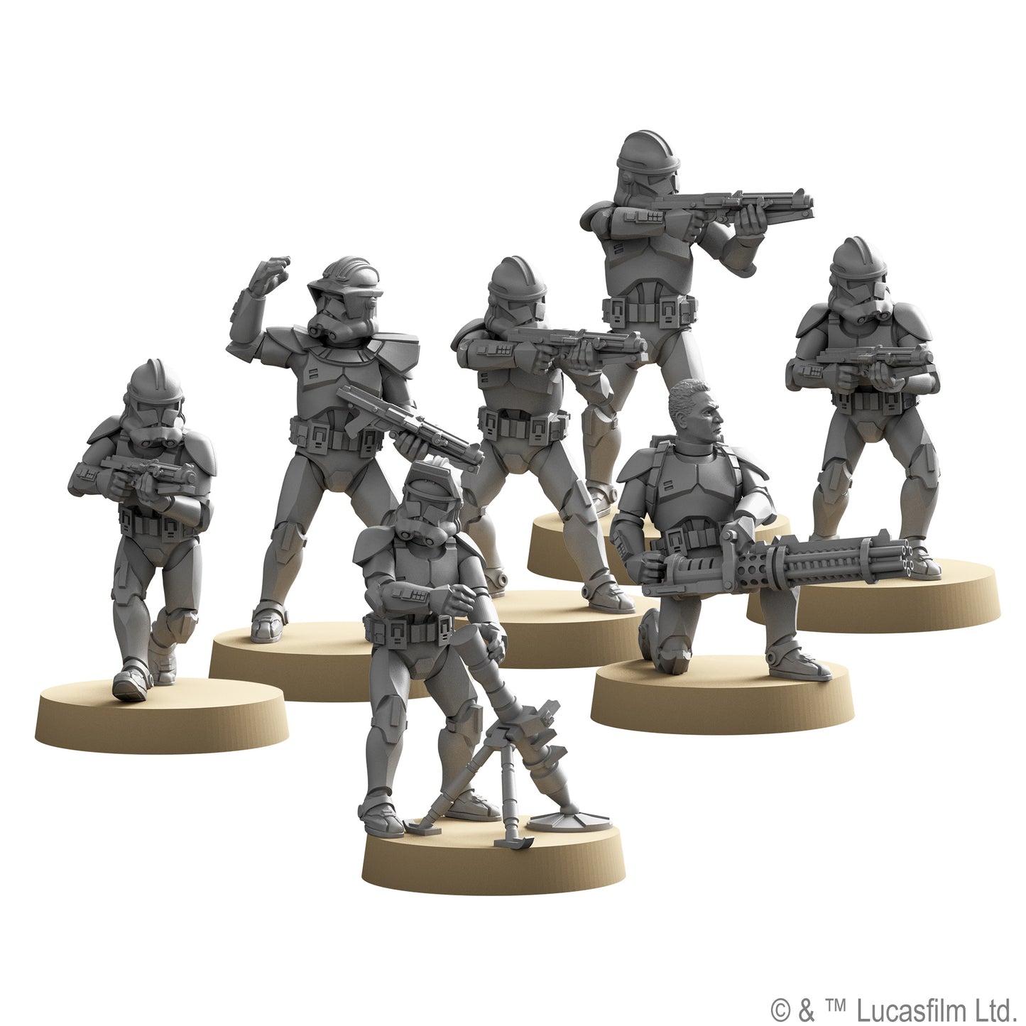 Star Wars: Legion - Phase II Clone Troopers Unit