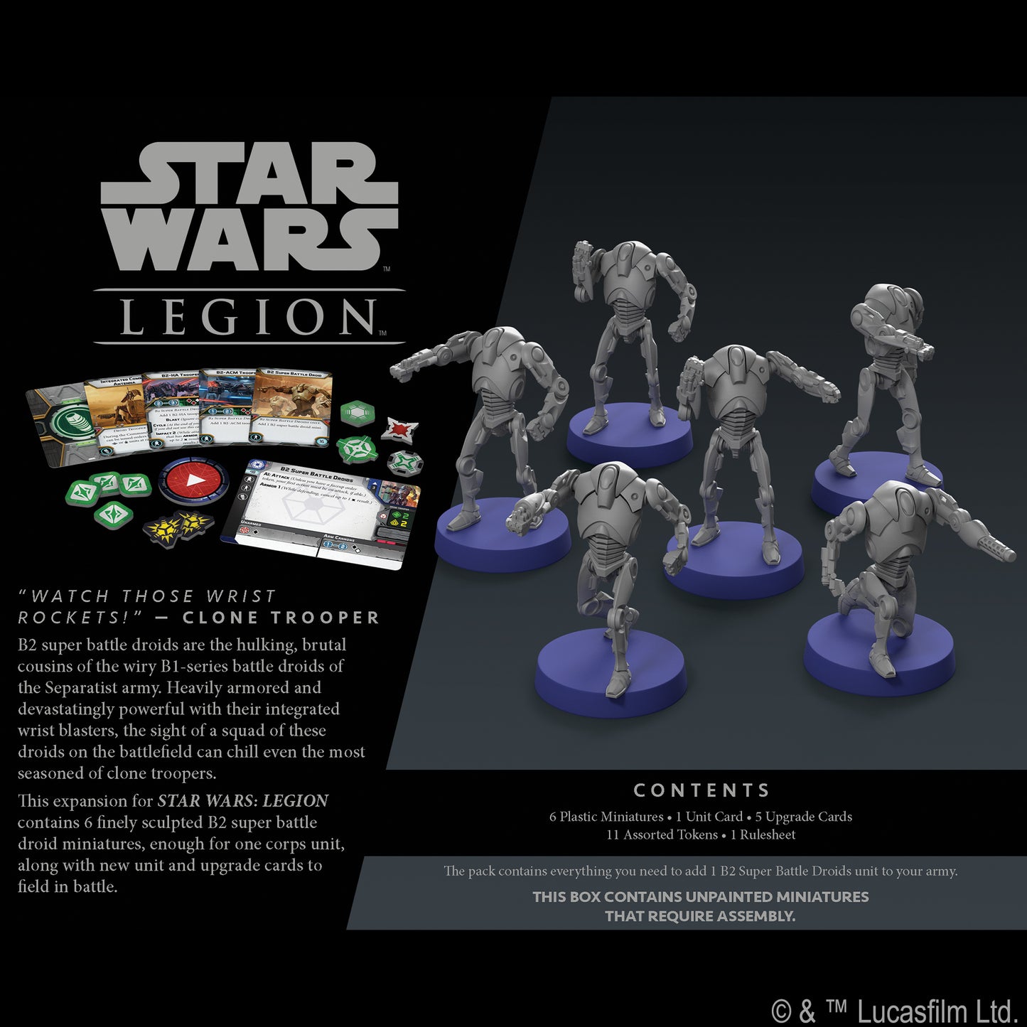 Star Wars: Legion - B2 Super Battle Droids Unit