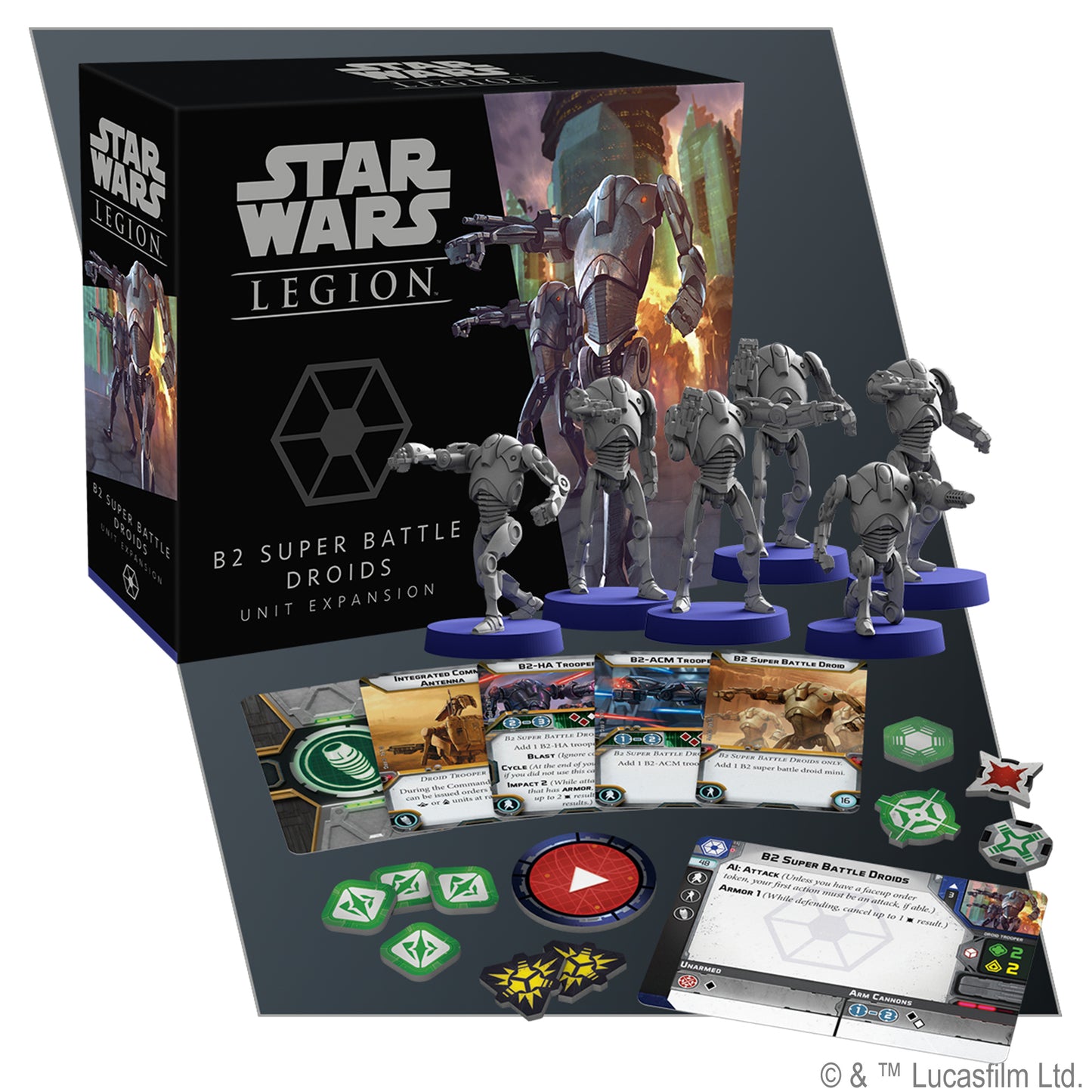 Star Wars: Legion - B2 Super Battle Droids Unit