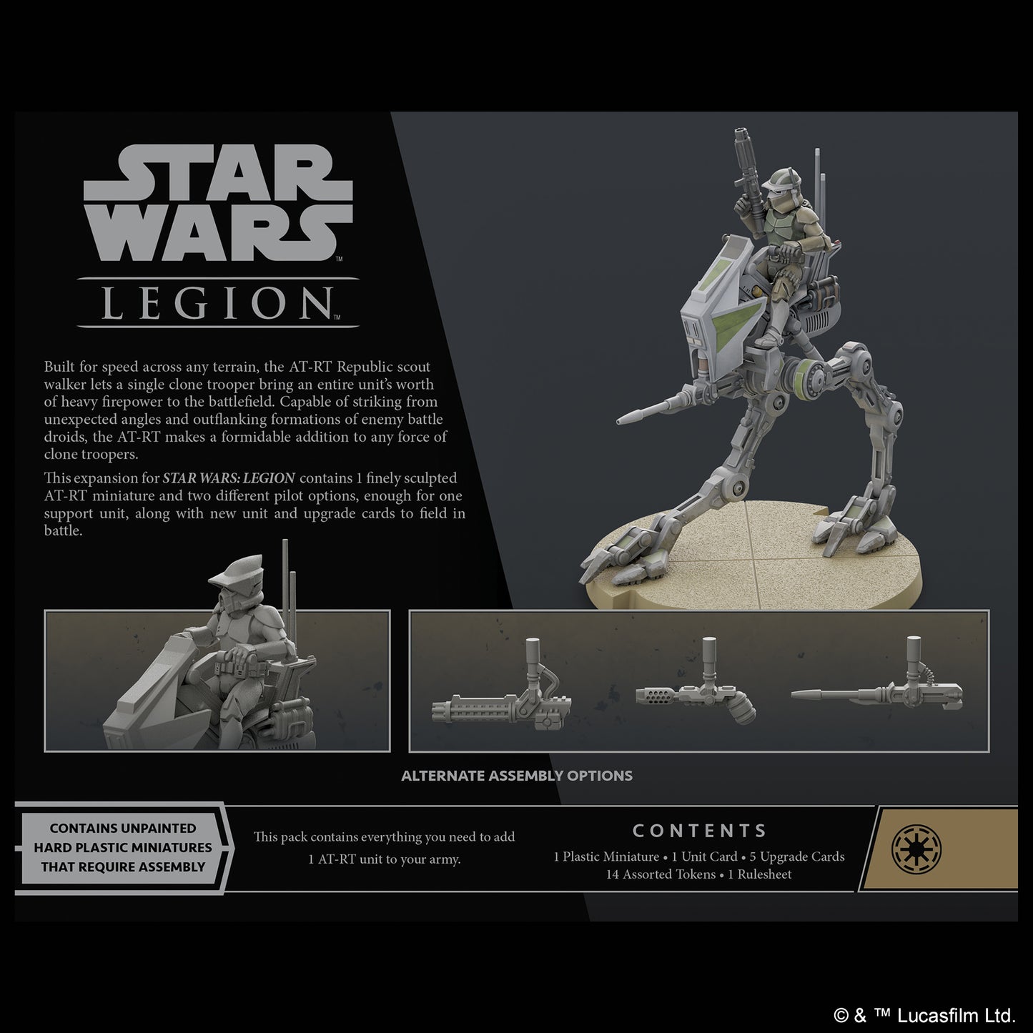 Star Wars: Legion - Republic AT-RT Unit