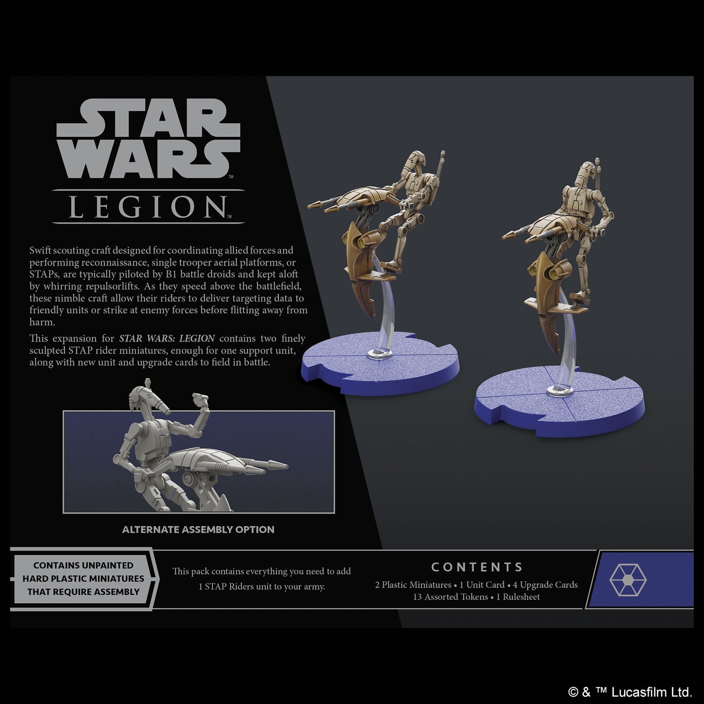 Star Wars: Legion - STAP Riders Unit