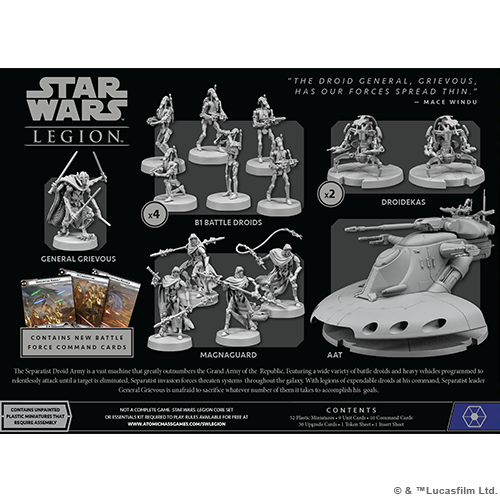 Star Wars: Legion - Separatist Invasion Force